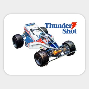 Classic Radio Controlled Race Car - ThunderShot Sticker